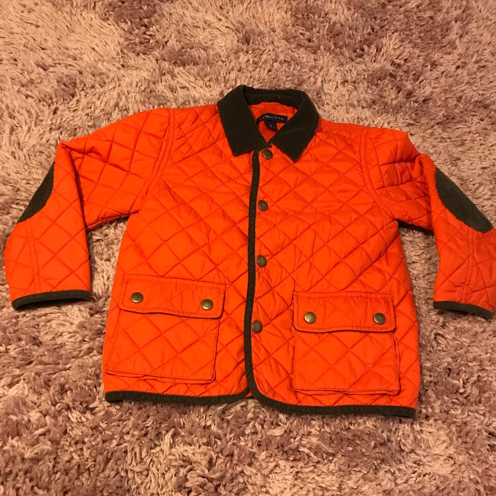 Unisex Lands End Quilted Jacket Size Small (5-6)